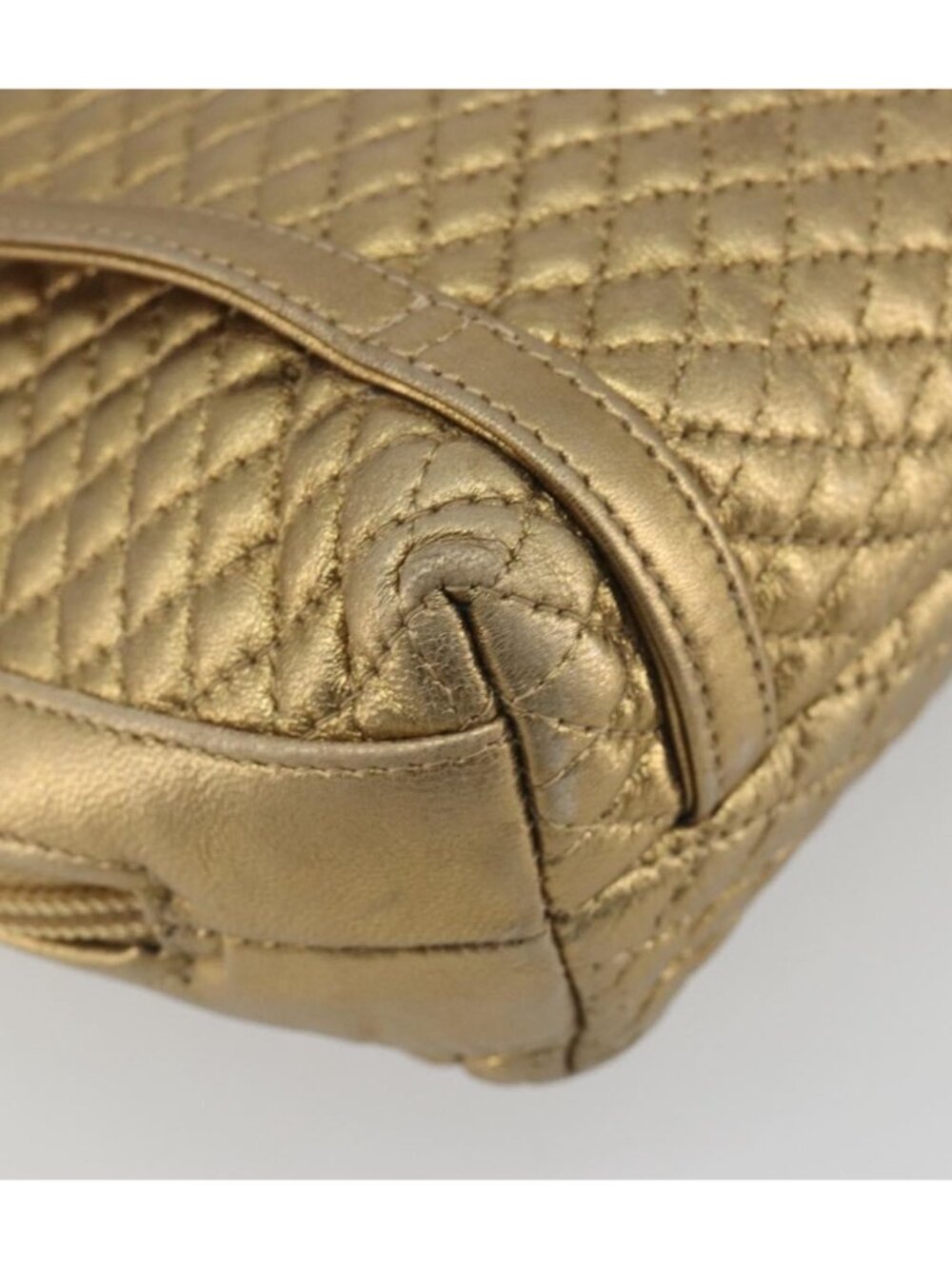 BALLY Backpack Leather Gold - Picture 11 of 16